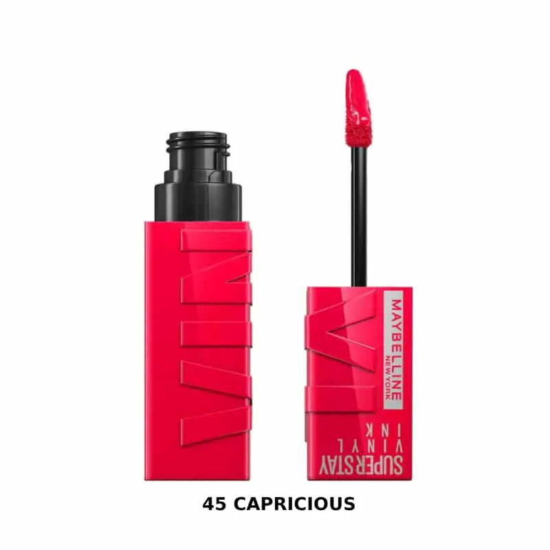 Maybelline Superstay Vinyl Ink 45 Capricious