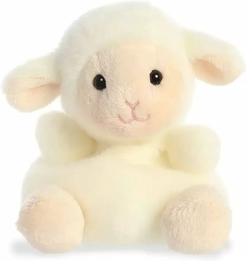 ΛΟΥΤΡΙΝΟ ΠΡΟΒΑΤΑΚΙ PALM PALS WOOLLY LAMB (13 ΕΚ.)