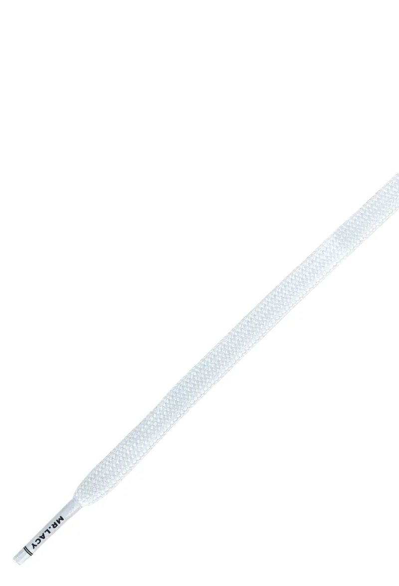 Κορδόνια Mr. Lacy Runnies LF Flat 120cm White 316744-White