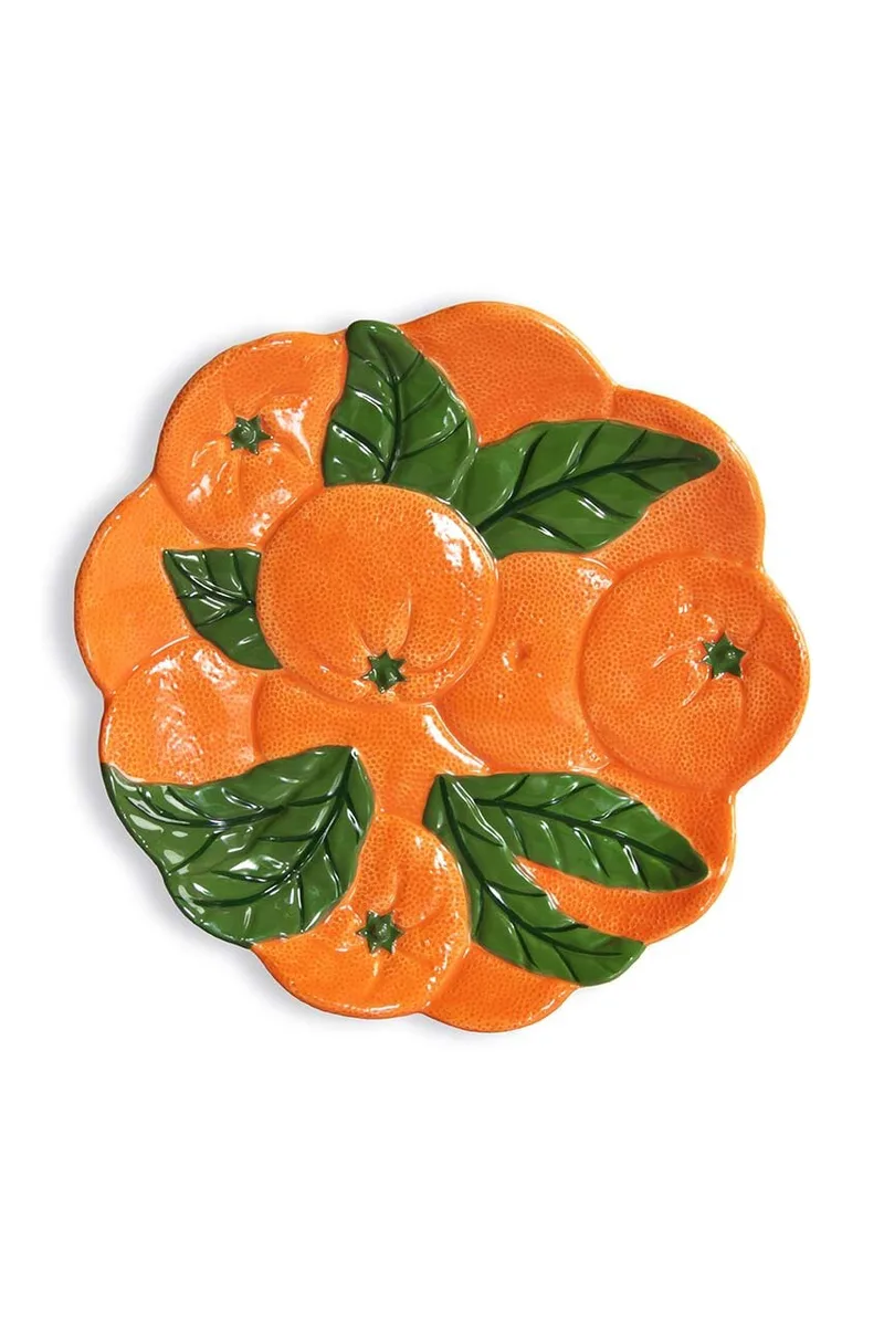 Πιάτο γλυκού &k amsterdam orange 23,5 cm