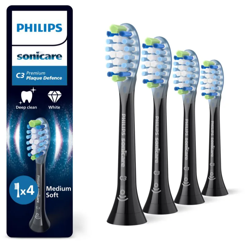 Philips Sonicare Premium Plaque Defense HX9044/88 ανταλλακτική κεφαλή για οδοντόβουρτσα 4 τμχ