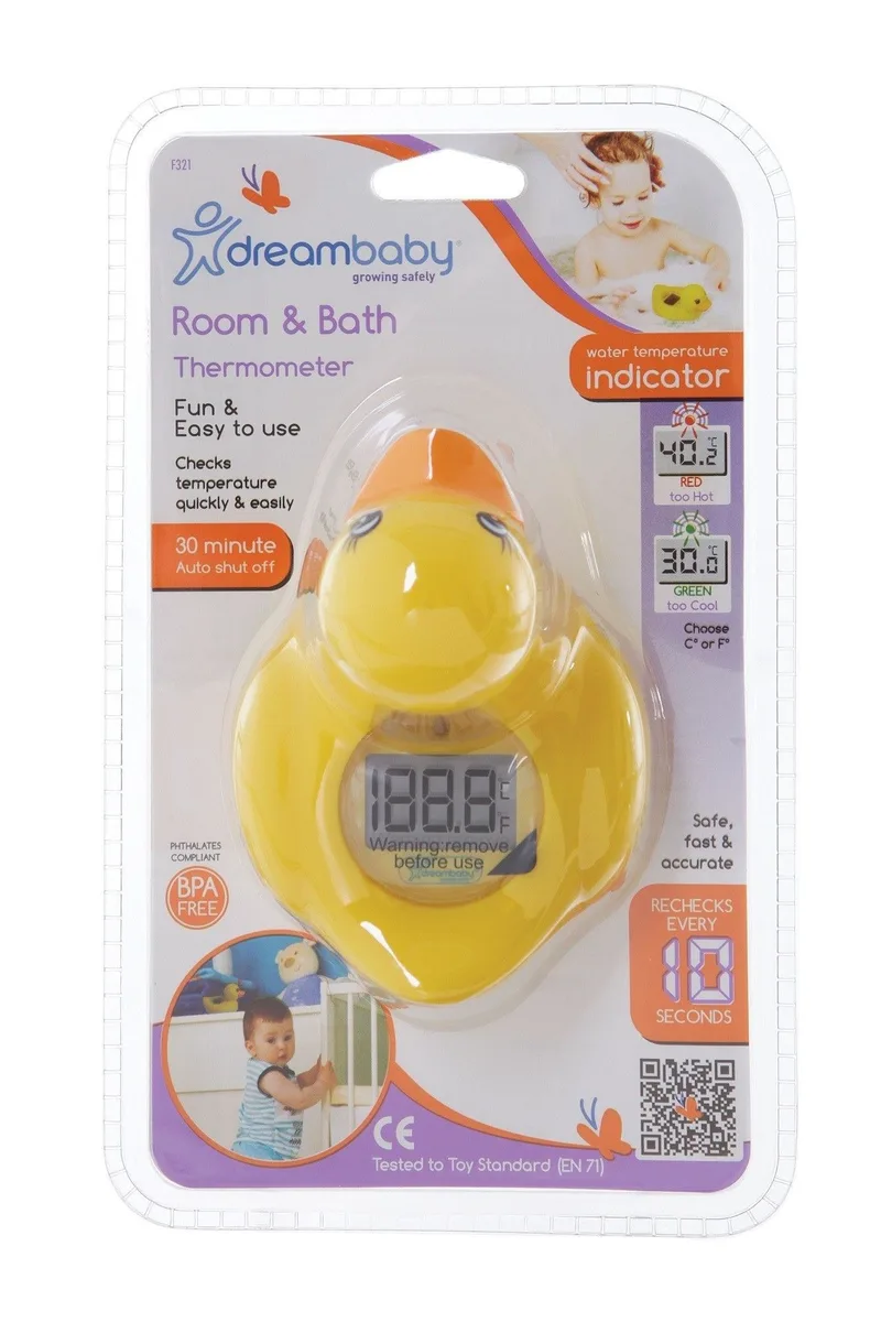 Θερμόμετρο Μπάνιου - Δωματίου Ψηφιακό DreamBaby Duck BR74740