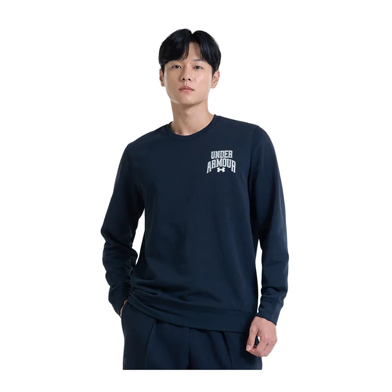 Φούτερ Under Armour Rival Terry Graphic Crew Black M