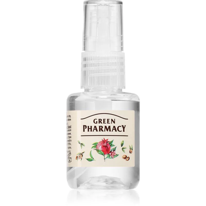 Green Pharmacy Argan Oil & Pomegranate Liquid silk serum ορός για κατεστραμμένα μαλλιά 30 ml