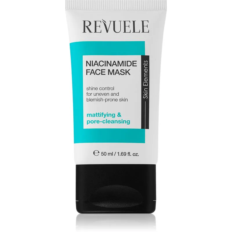 Revuele Niacinamide Face Mask Μάσκα καθαρισμού για μείωση του σμήγματος και ελαχιστοποίηση των πόρων 50 μλ