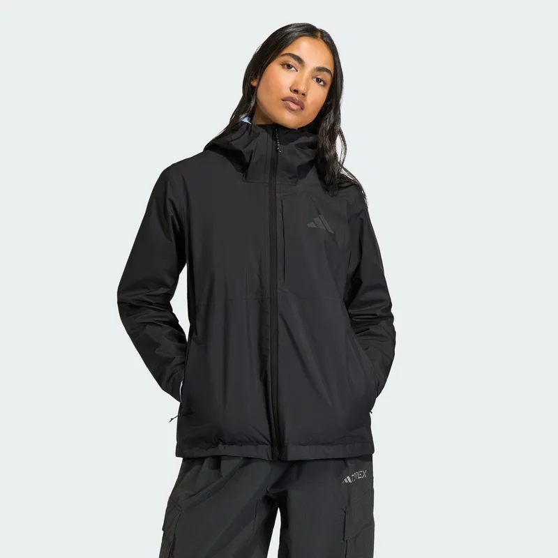 adidas Terrex W Multi 2.5 Layer Climaproof Rain Jacket (9000270886_1469)