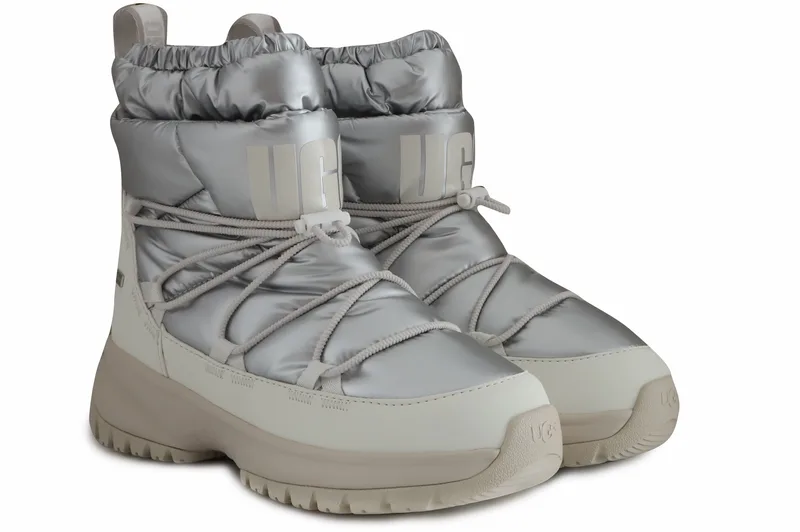 Μποτάκια Ugg Yose Puffer Mid 1137810-BSLVR Γυναικείο