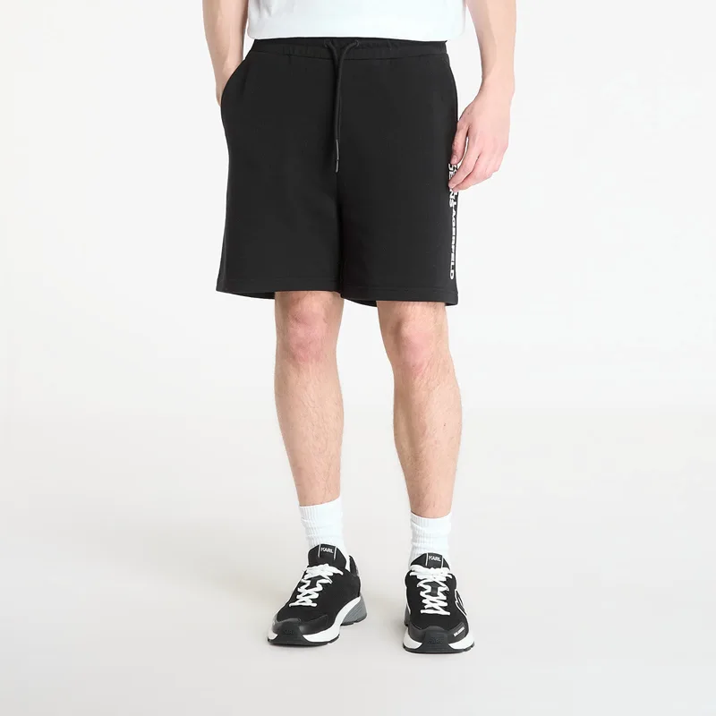 Σορτς Karl Lagerfeld Jeans Text Logo Sweatshort Black M