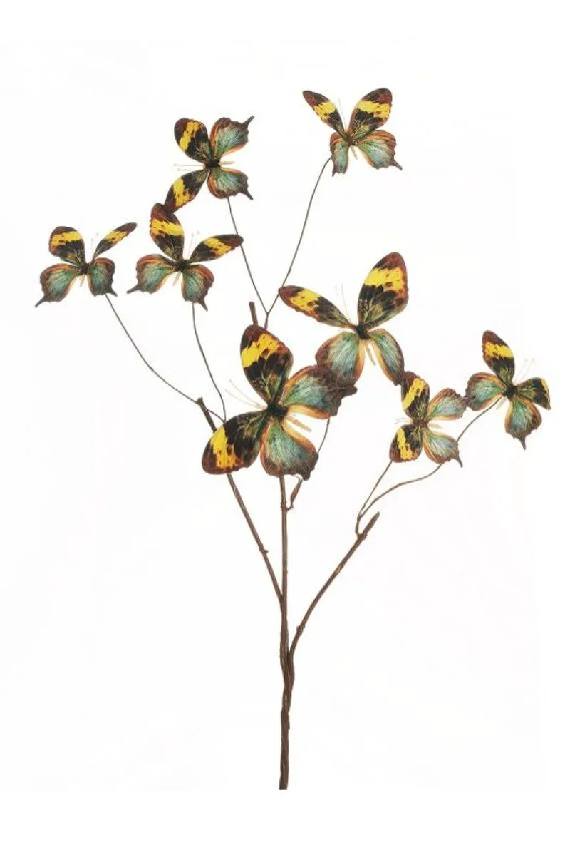 Πεταλουδες Σε Κλαδι 81Cm 0x0x81cm Πράσινο Evergreens