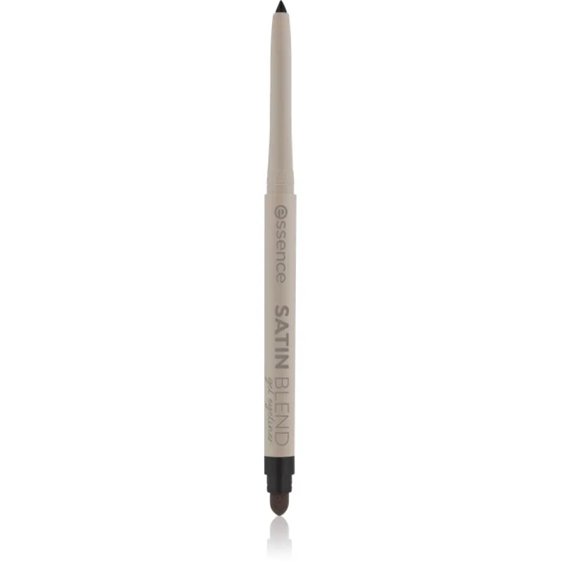 essence SATIN BLEND τζελ λάινερ ματιών αδιάβροχο απόχρωση 01 Pure Black 0.22 γρ