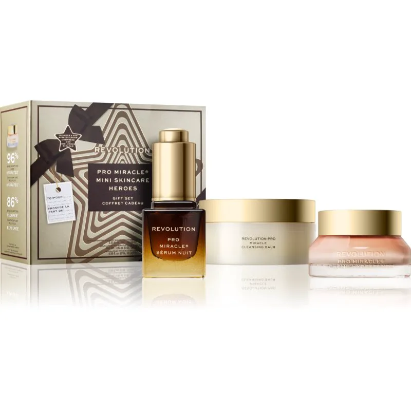 Revolution PRO Xmas 2025 Mini Skincare Heroes χριστουγεννιάτικο σετ δώρου για το πρόσωπο