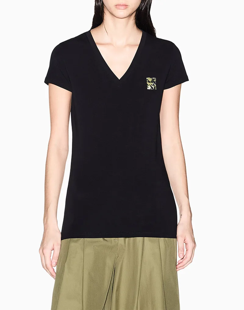 ARMANI EXCHANGE T-SHIRT XW002337AF16294-UC001 Black