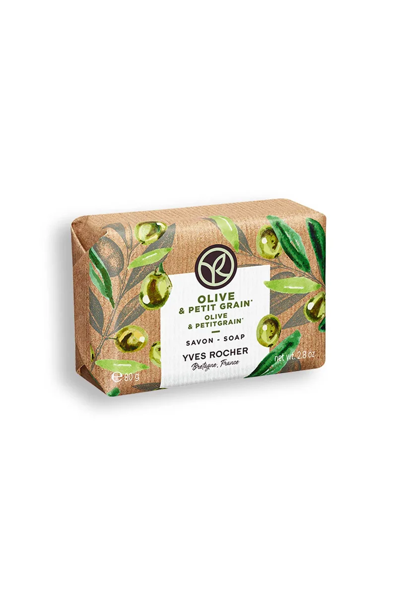 Yves Rocher Olive & Petitgrain Soap 80 gr - 90399