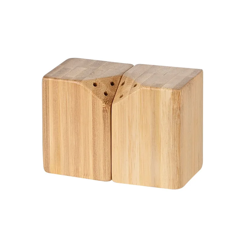 Estia δοχειο για αλατι & πιπερι bamboo essentials με μαγνητη σετ 2 τεμ.