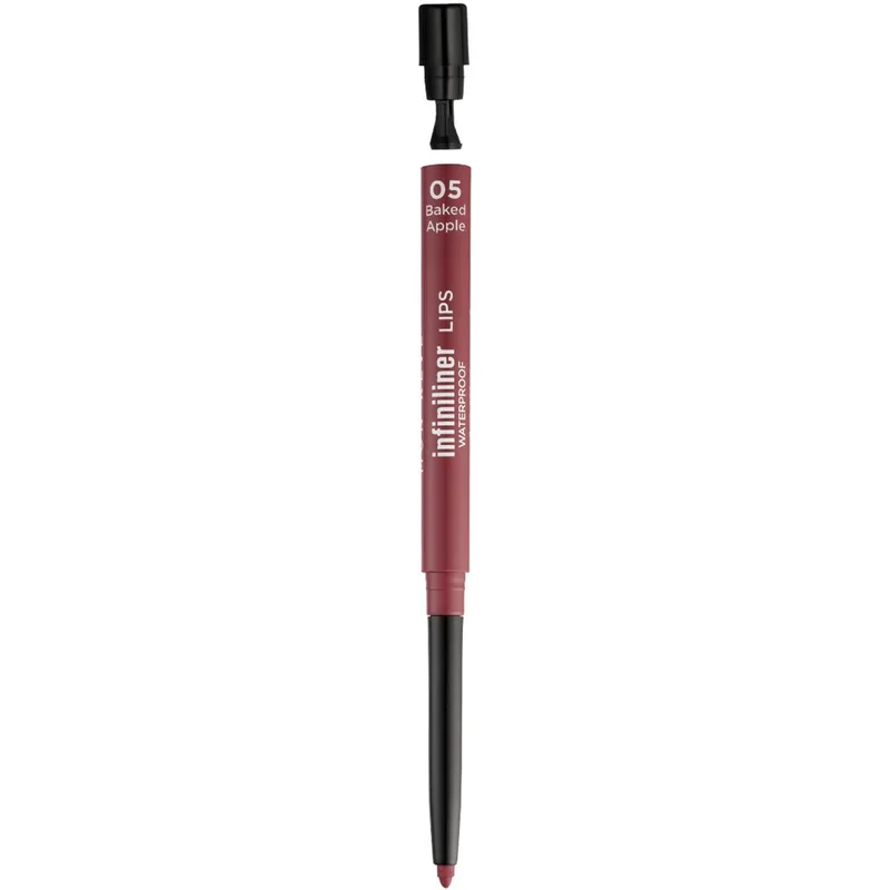 Mon Reve Infiniliner Lips Waterproof Gel Lip Pencil Αδιάβροχο Μαλακό Κρεμώδες Μολύβι Χειλιών Μακράς Διάρκειας 0.3g - 05 Baked Apple