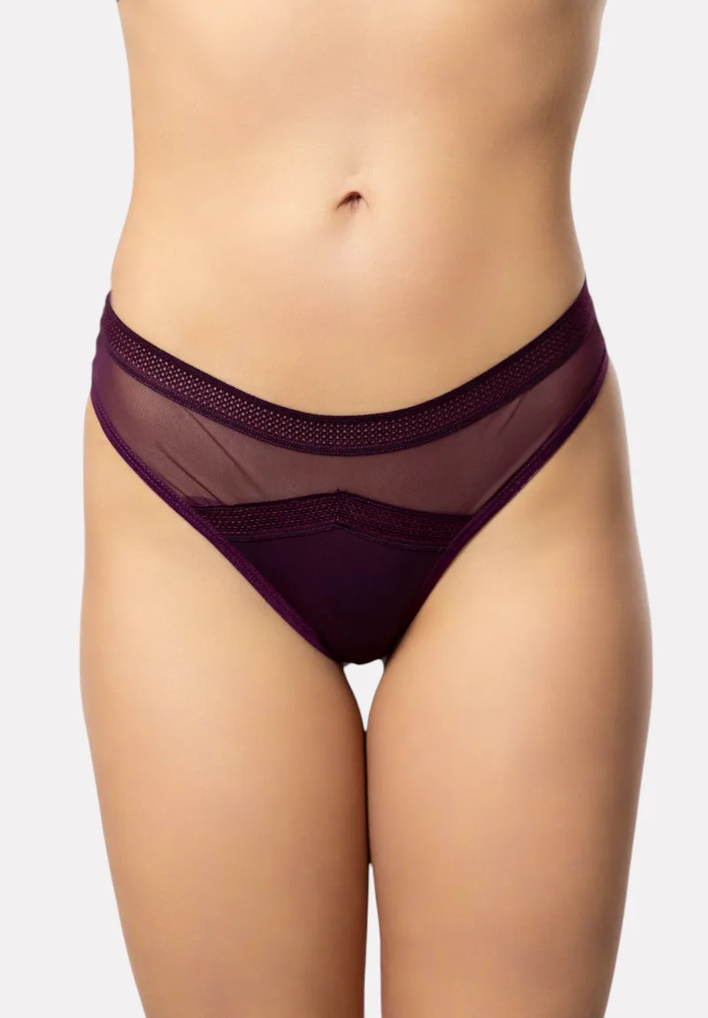 Brazil Cottonhill με διαφάνεια Purple Comfort CH4900-4-Μωβ