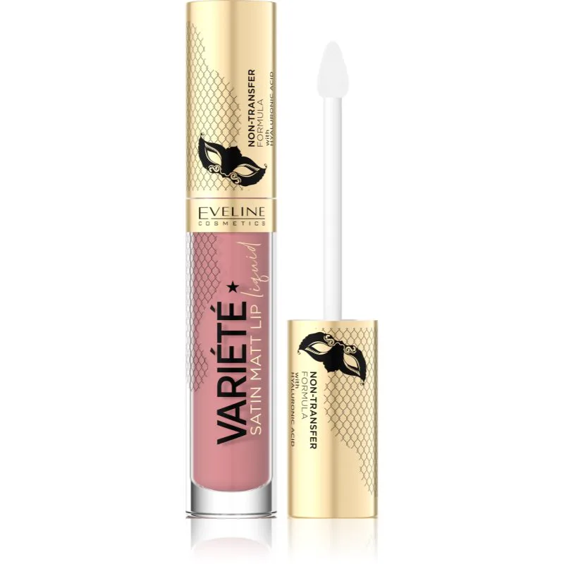 Eveline Cosmetics Variété Υγρό ματ κραγιόν απόχρωση 02 Raspberry Cream 4,5 ml