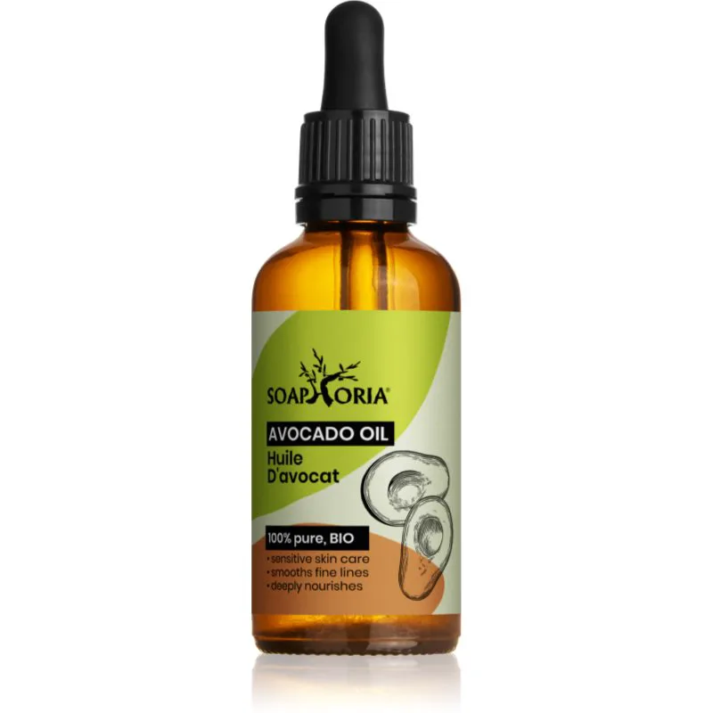 Soaphoria Organic Avocado Oil Λάδι αβοκάντο 50 ml