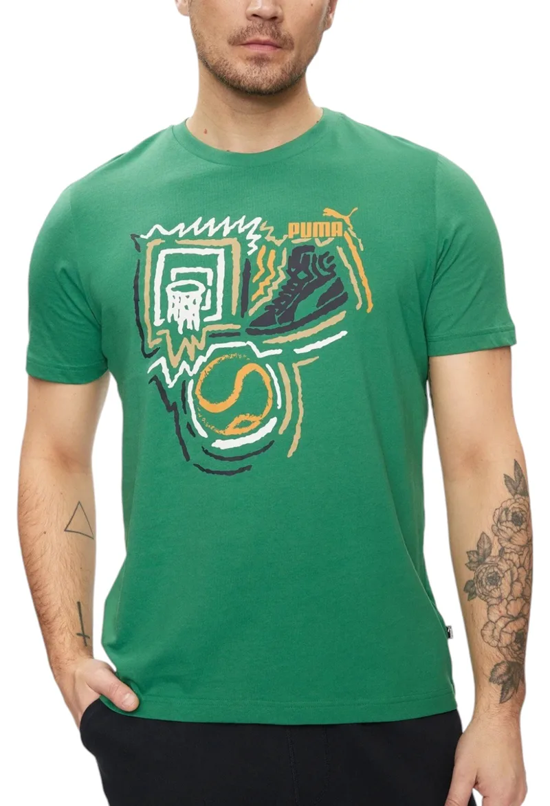 Μπλούζα Κοντομάνικη Puma Graphics Year of Sports 680176-86 Ανδρικό