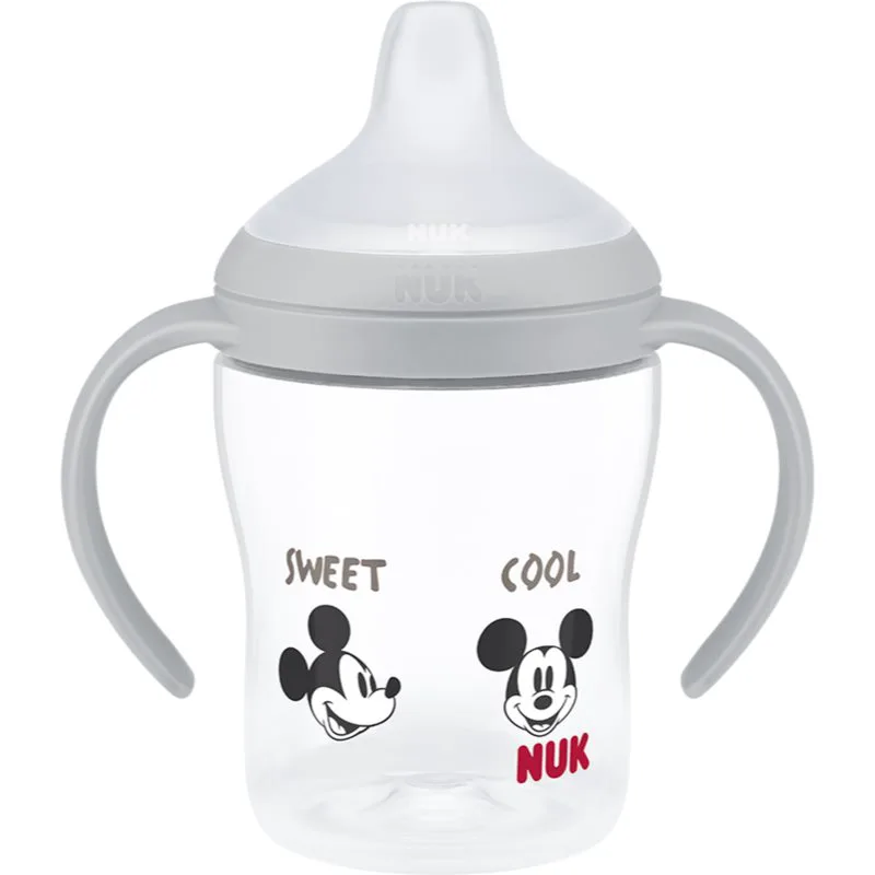 NUK Perfect Match Disney εκπαιδευτικό κύπελλο με λαβές Mickey 6m+ 150 ml
