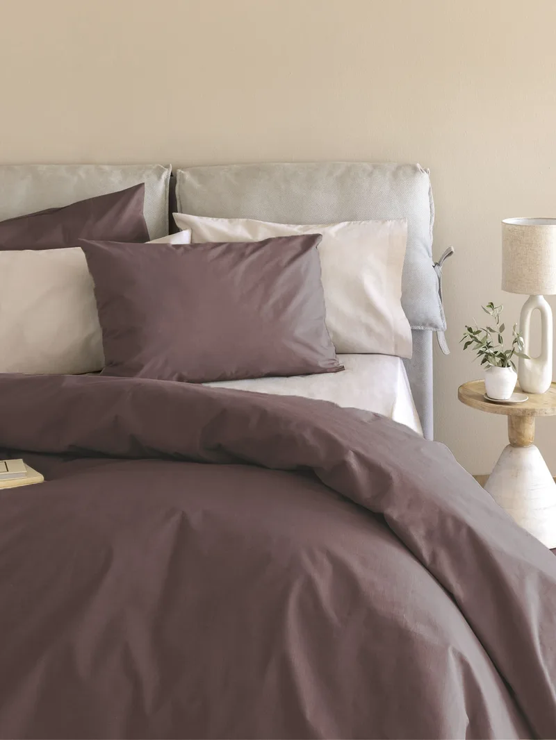 Σετ Μονά Σεντόνια 170x260 ETOILE/2 BROWN Χωρίς Λάστιχο Palamaiki