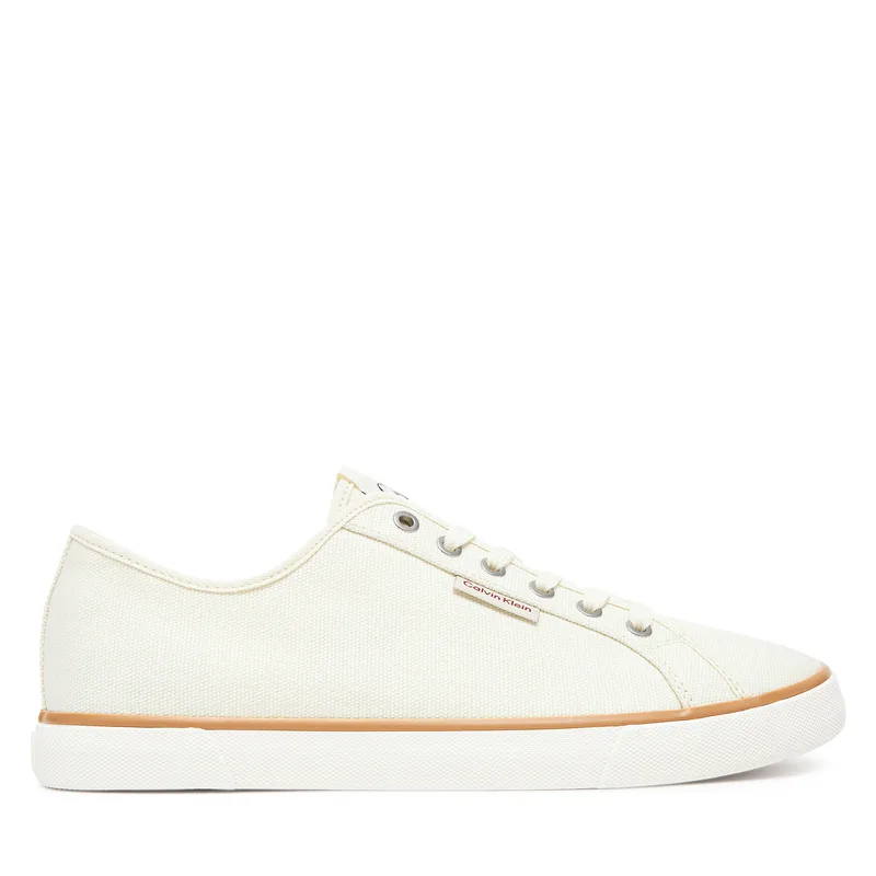 Πάνινα παπούτσια Calvin Klein Jeans Ess Vulc Low Mg Cv YM0YM01301 Μπεζ
