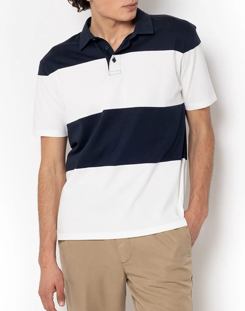THE BOSTONIANS ΜΠΛΟΥΖΑ ACORN POLO JERSEY REGULAR FIT 3PS4471-BLUE Multi