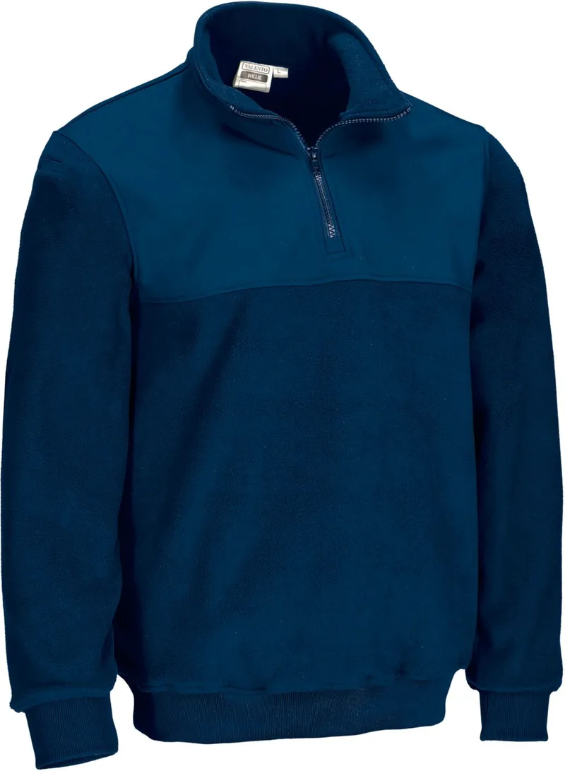 Πουλόβερ Fleece WILLIE Valento JEVAWILMR Orion Navy Blue