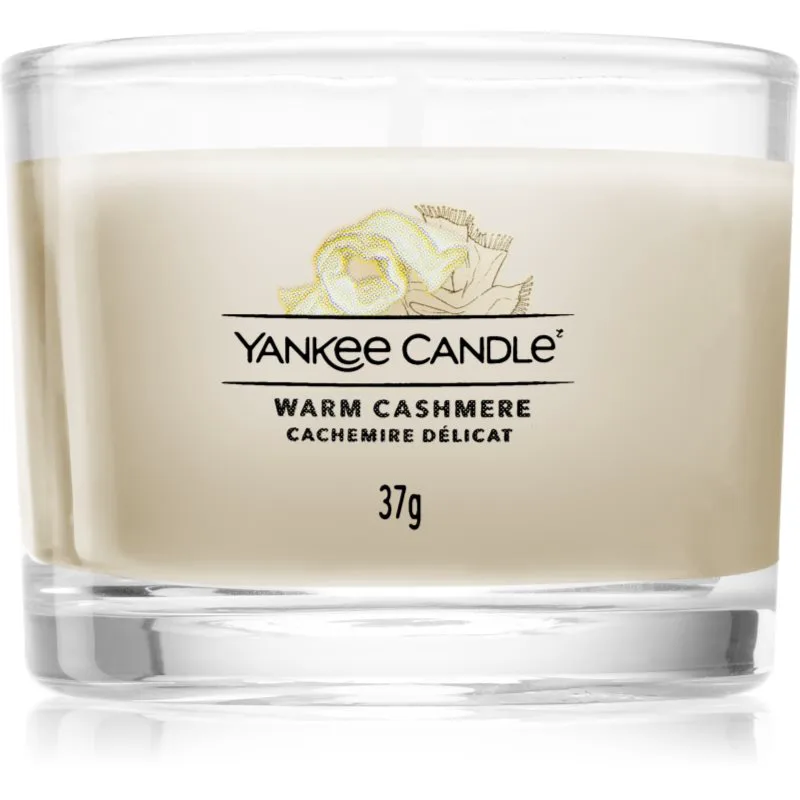 Yankee Candle Warm Cashmere αναθηματικό κερί glass 37 γρ