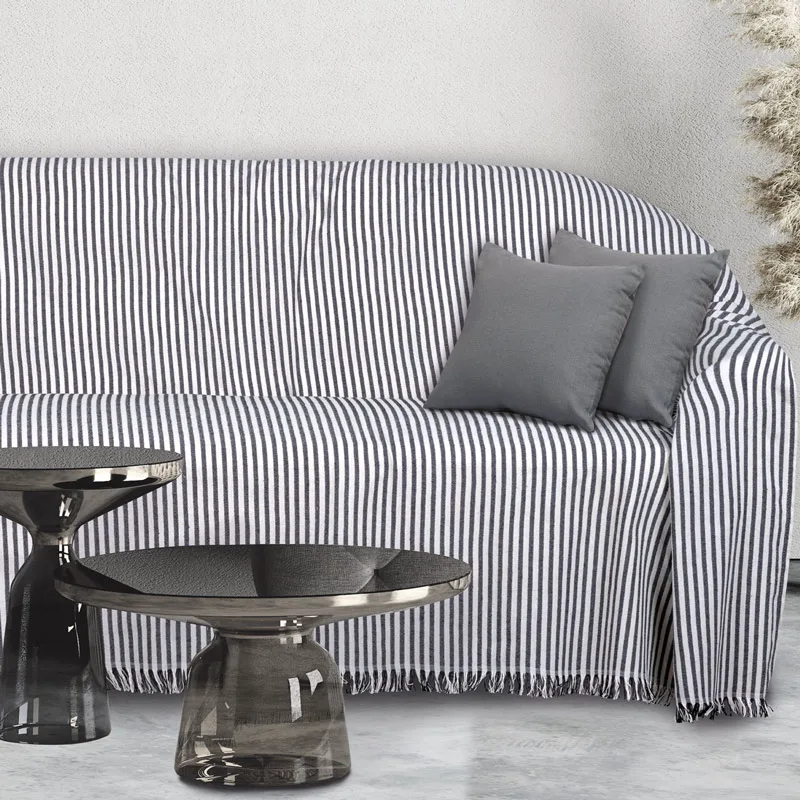 Ριχτάρι Διθέσιου Καναπέ 180x250 Das Home Throws 0253 Black 180x250
