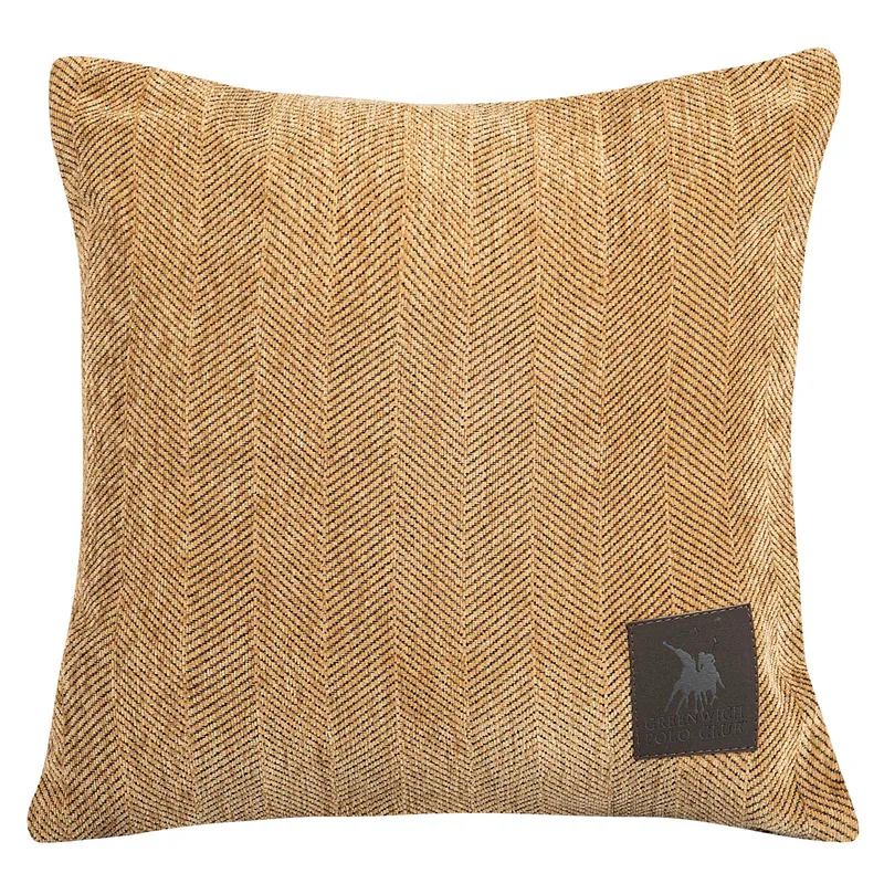 Greenwich polo club μαξιλαρι φιγουρασ 42χ42 essential 3949 ochre