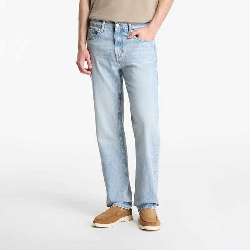 Τζιν Tommy Hilfiger Dover Whiskered Regular Straight Leg Jeans Maxwell Blue W36/L34