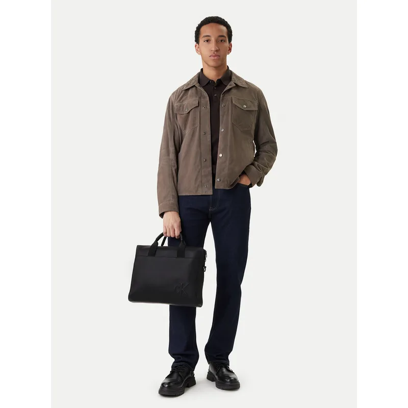 Τσάντα για laptop Calvin Klein Bold Ck Commuter LV04D3312G Μαύρο