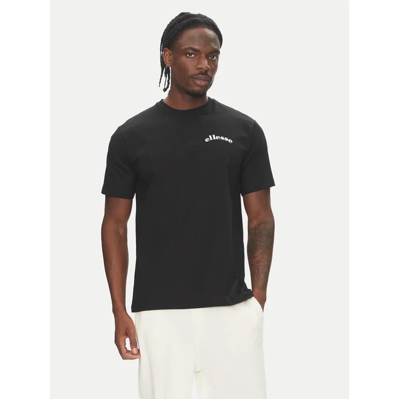 Ellesse T-Shirt Courtside SHZ21991 Μαύρο Regular Fit