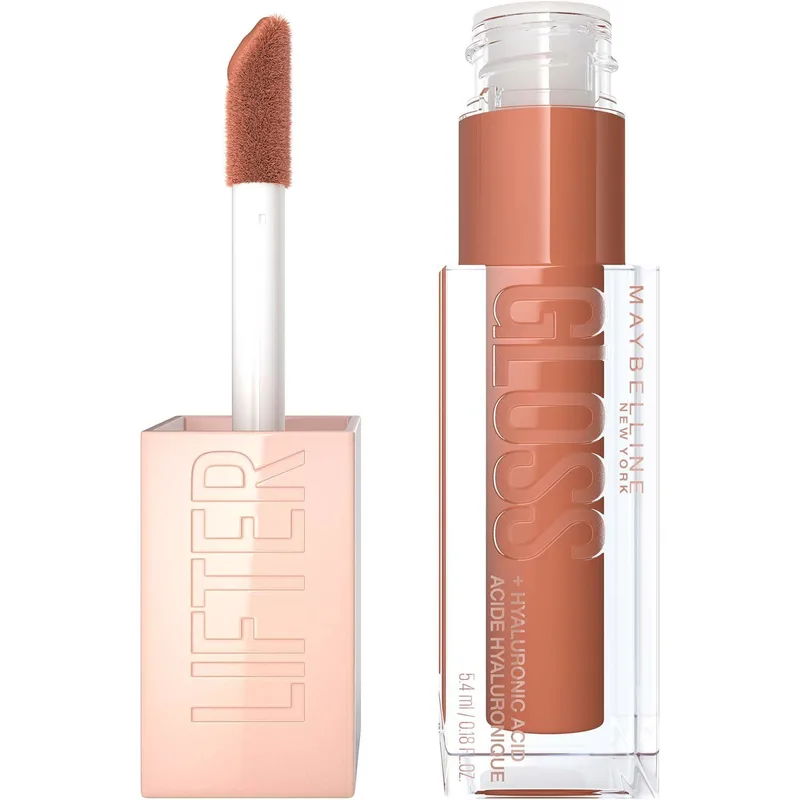 Maybelline Lifter Lip Gloss with Hyaluronic Acid Ενυδατικό Lip Gloss με Υαλουρονικό Οξύ 5.4ml - 27 Toffee