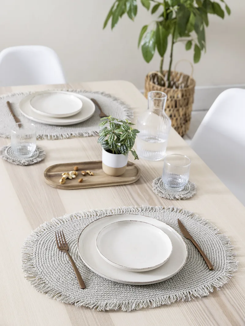 Σουπλά Nima Artisan Gray Γκρι 35x50