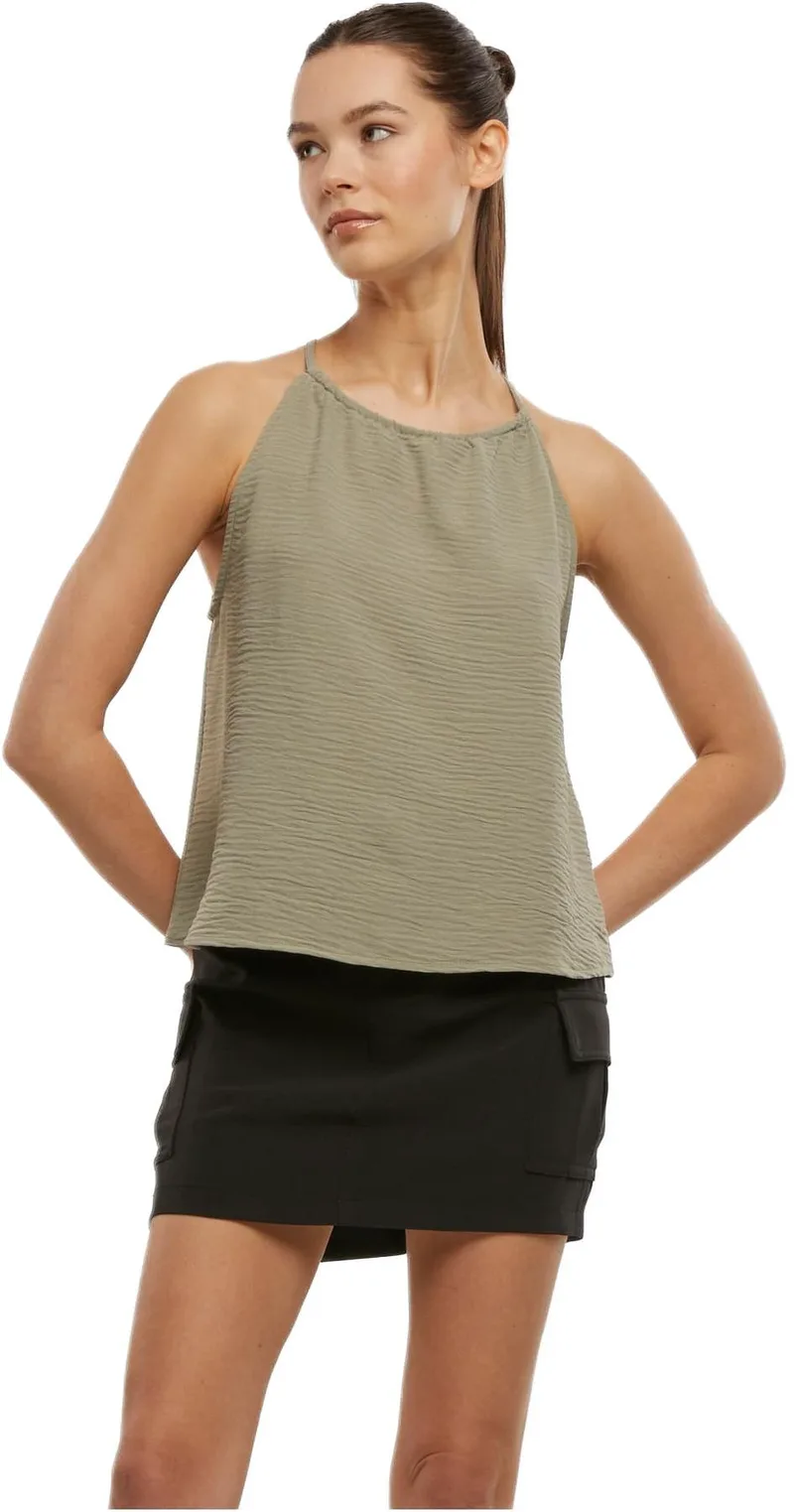 Ladies Structured Top Urban Classics TB7501-18328 paleolive
