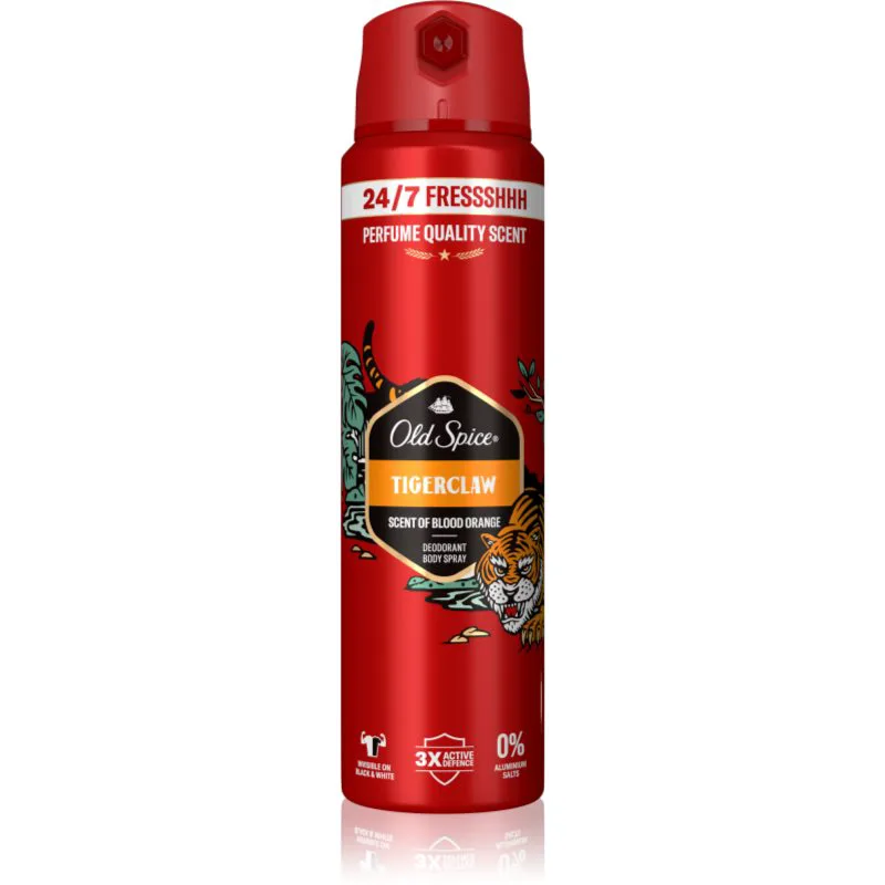 Old Spice Tigerclaw αποσμητικό και σπρέι σώματος για άντρες 150 ml