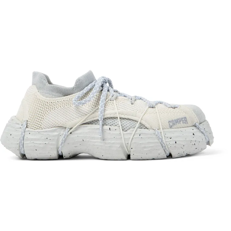 CAMPER Roku - Sneakers Για Γυναικεία - Λευκό,Γκρι, Μέγεθος 42, Cotton fabric