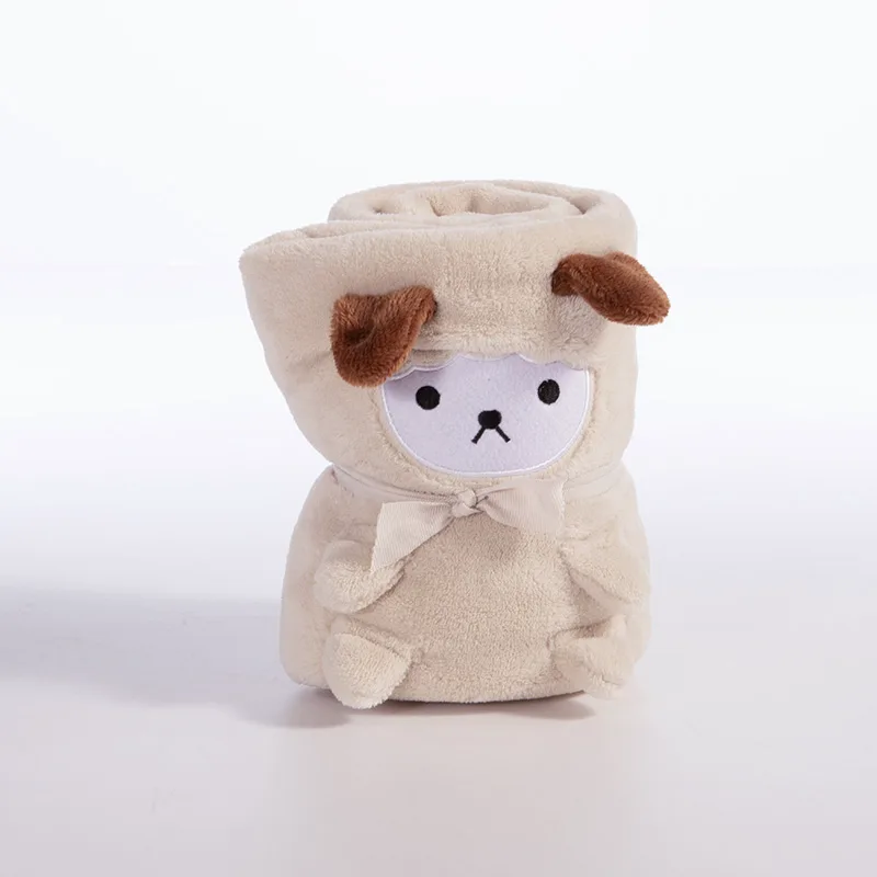 Κουβέρτα Fleece Λίκνου 80X110 Nef Nef Lovely Sheep Ecru (80x110)