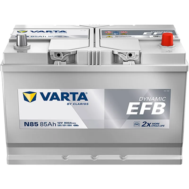 Μπαταρία Αυτοκινήτου VARTA Dynamic EFB N85 12V 85Ah 800A (EN)