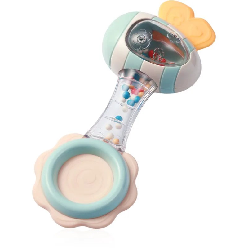 BabyOno Rattle With Teether 3m+ μασητικό με κουδουνίστρα Bee 1 τμχ