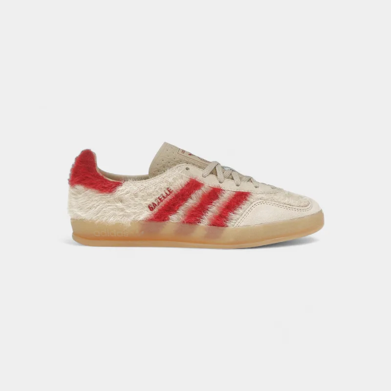 Xαμηλά Sneakers adidas Gazelle Indoor Magic Μπεζ Victory Red (Women's)