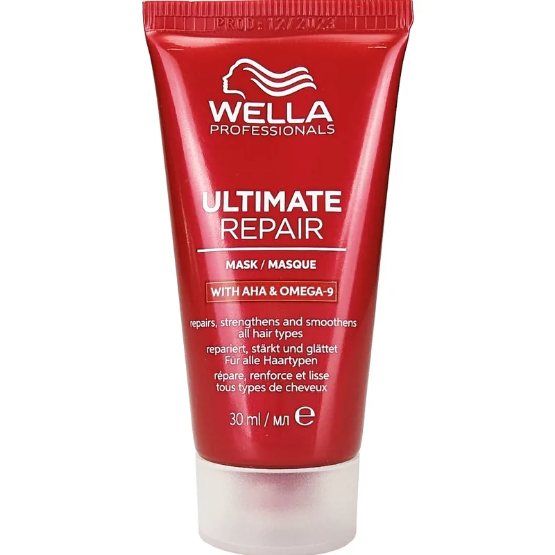 Wella Professionals Ultimate Repair Hair Mask Travel Size Εντατική Μάσκα για Ταλαιπωρημένα Μαλλιά 30ml