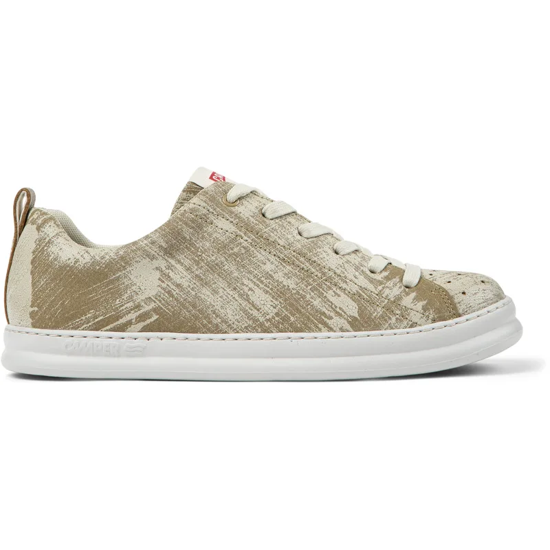 CAMPER Runner - Sneakers Για Ανδρικα - Μπεζ,Γκρι, Μέγεθος 39, Suede