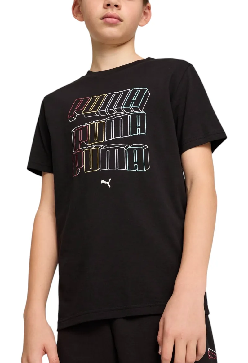 Μπλούζα Κοντομάνικη Puma Essentials Logo Lab Tee 685788-01 Αγόρι