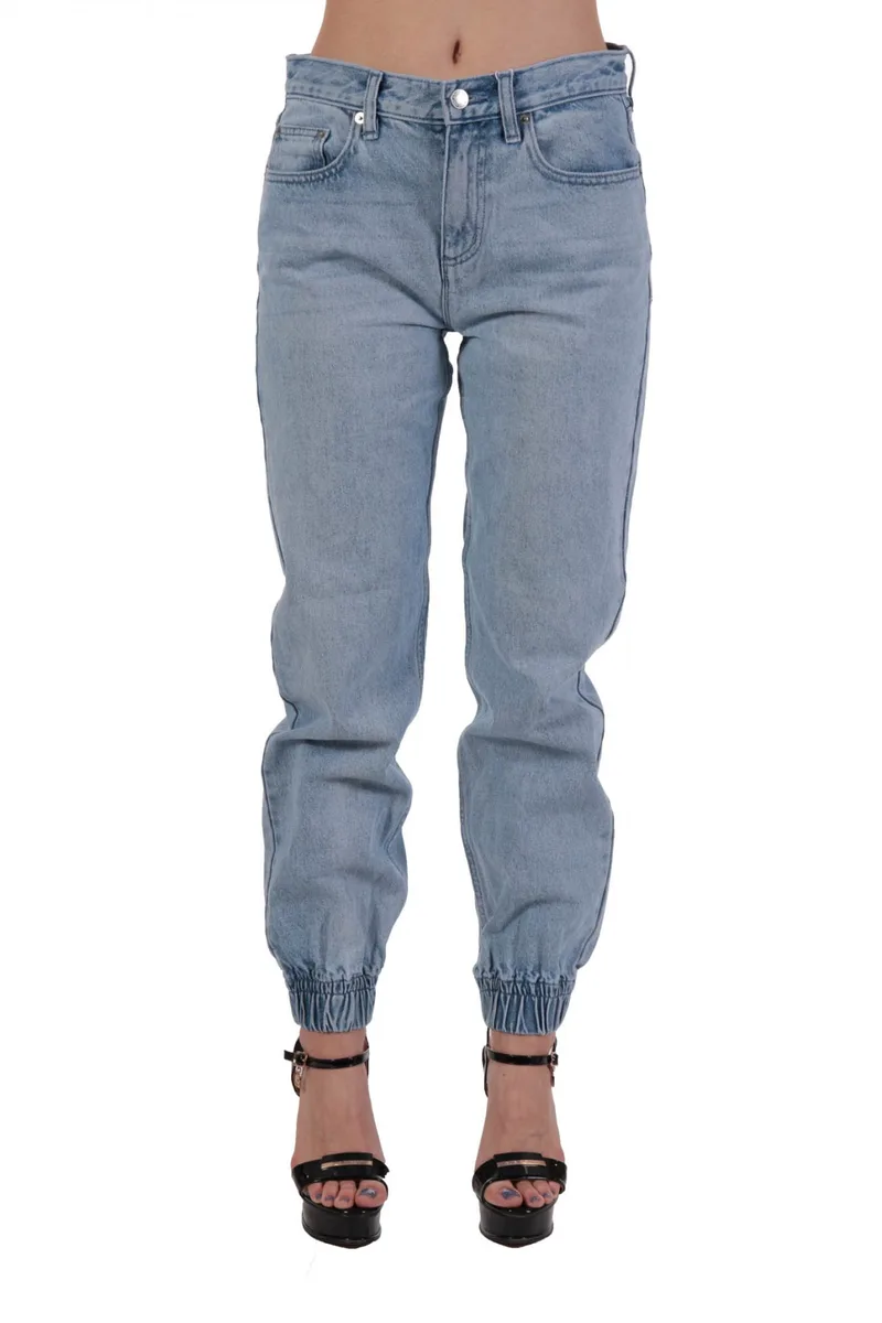 MICHAEL KORS ΠΑΝΤΕΛΟΝΙ JEANS ΣΟΥΡΑ ΤΕΛΕΙΩΜΑ ΜΠΛΕ