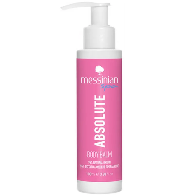 Messinian Spa Absolute Body Balm Γαλάκτωμα Σώματος για Απαλότητα, Ενυδάτωση, Θρέψη στην Επιδερμίδα με Φρουτένιο Άρωμα, με Αντλία 100ml