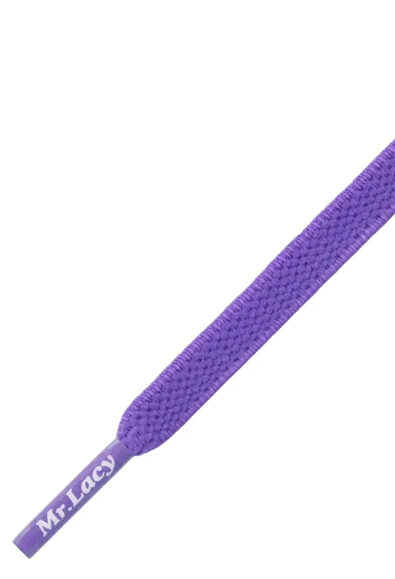 Κορδόνια Mr. Lacy Flexies 110cm Violet 316578-Violet