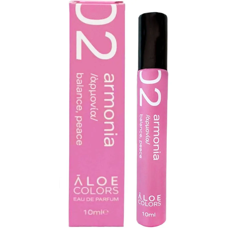 Aloe Colors Eau De Parfum Γυναικείο Άρωμα με Απαλές Νότες Καρύδας & Ορχιδέας που Προσφέρουν Αρμονία 10ml - Armonia